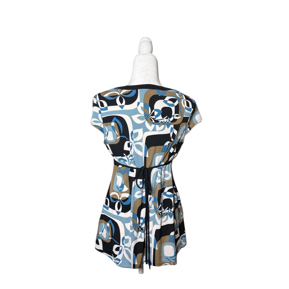 Y2K Patterned Blouse - image 2